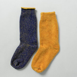 ROTOTO�i���g�g�j ���o�[�V�u�� �p�C���\�b�N�X / �C�� �����Y �E�B�����Y ���j�Z�b�N�X ���� RIVERSIBLE PILE SOCKS