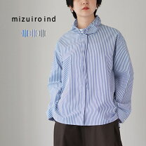 楽天市場】mizuiro-ind（柄ストライプ）（シャツ・ブラウス｜トップス 
