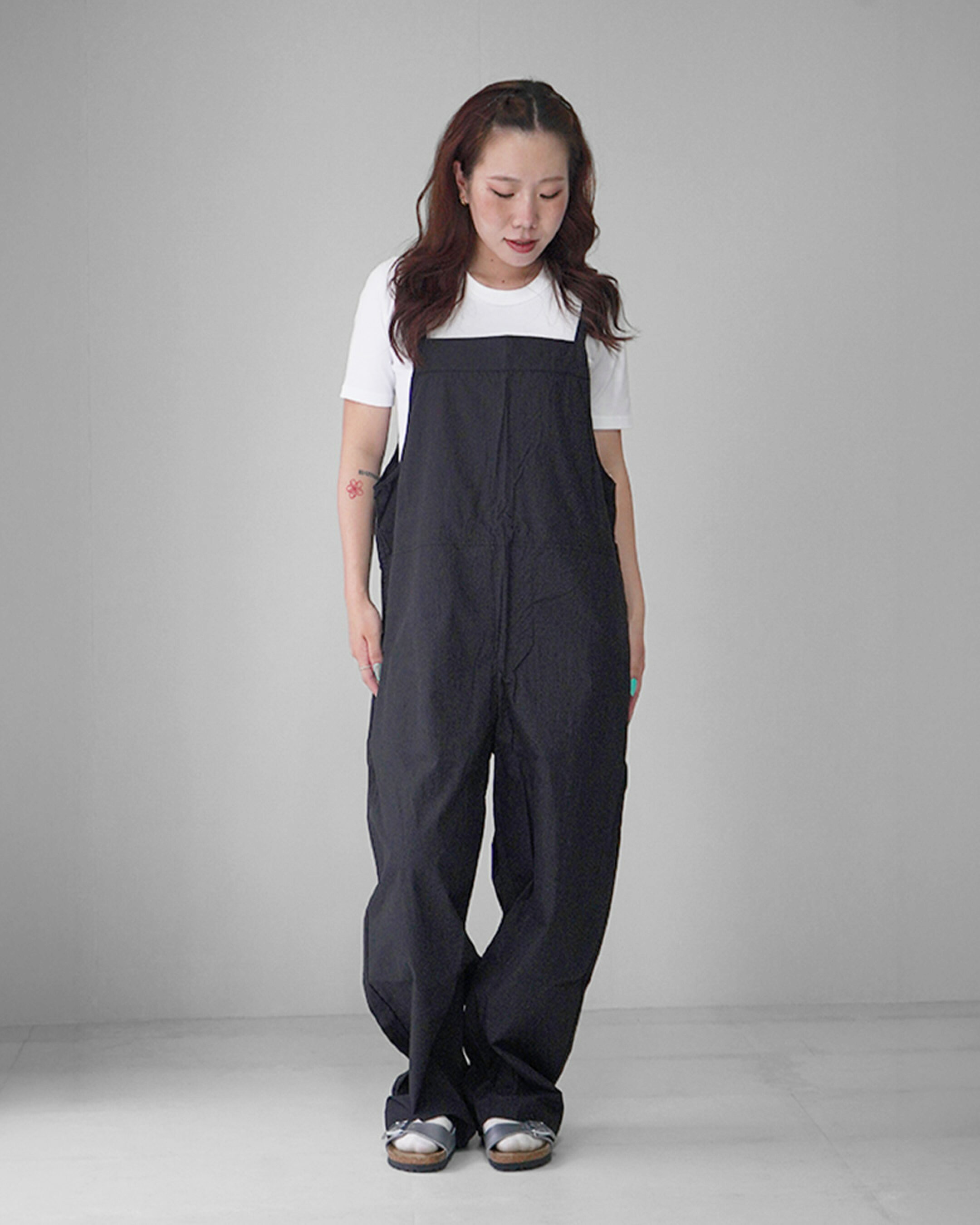 MAO MADE（マオメイド） カラー別注 ワッシャー タイプライター サロペット