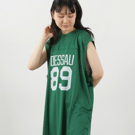 【70％OFF】F/CE（エフシーイー） デッサウ メッシュ ドレス / ワンピース チュニック ノースリーブ 袖なし 膝丈 DESSAU MESH DRESS【セール】