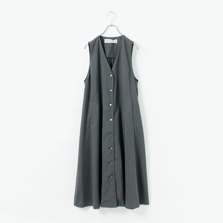 楽天市場】【40％OFF】MIDIUMI（ミディウミ） Vネックロングジレ 