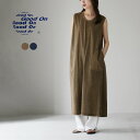 GOOD ON（グッドオン） テント TEEドレス ワンピース / Aライン ロング丈 ノースリーブ 綿 USAコットン ピグメントダイ TENT TEE DRESS
