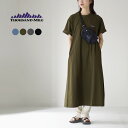 【20％OFF】THOUSAND MILE（サウザンドマイル） ショートスリーブ ドレス / ワンピース 半袖 ロング マキシ 撥水 スリット アウトドア レジャー【セール】