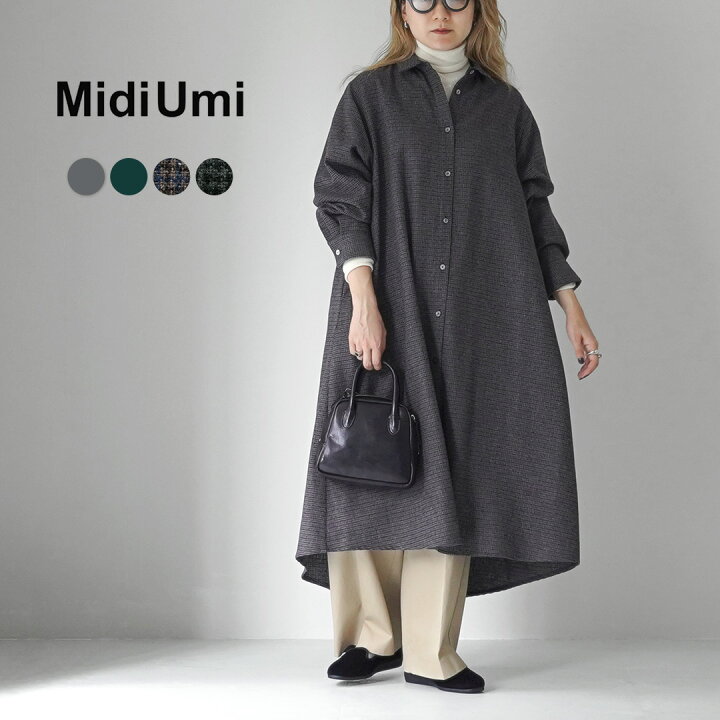 楽天市場】【20％OFF】MIDIUMI（ミディウミ） コート ワンピース  