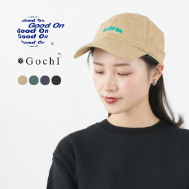 【30％OFF】GOOD ON（グッドオン） 別注 GOOD ON アーチロゴ刺繍 キャップ / メンズ レディース 浅め 帽子 USAコットン GO ARCH LOGO EMB CAP【セール】