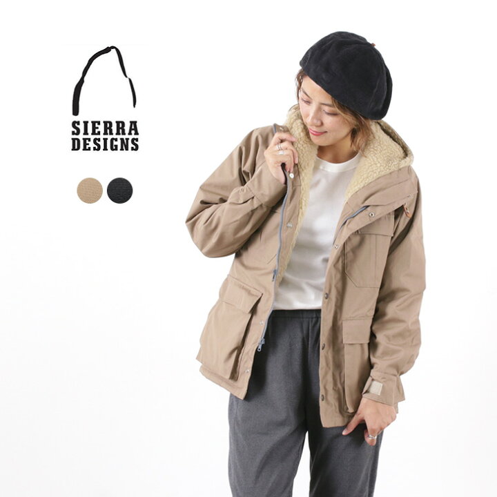 楽天市場 10 Offクーポン対象 Sierra Designs シェラデザイン 65 35 ボアパーカー マウンテンパーカー レディース 日本製 65 35 Boa Parka Gochi By Rococo