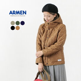 ARMEN（アーメン） リバーシブル フーデッド キルティング ジャケット / アウター / NAM1752 / REVERSIBLE HOODED JKT