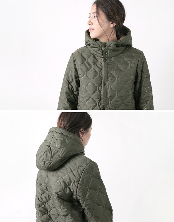 稀少】 ARMEN アーメン メンズ キルティングジャケット 1 カーキ 