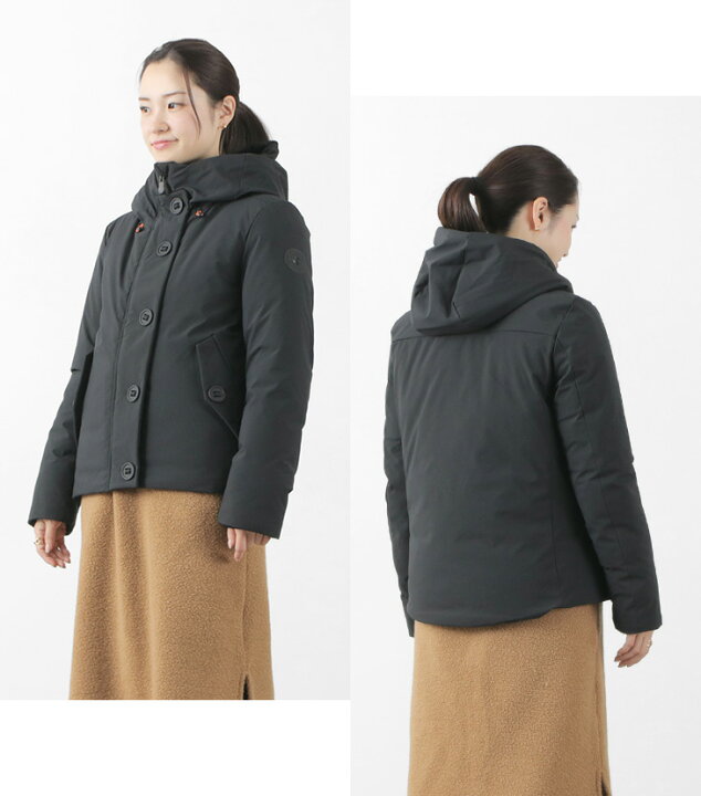 楽天市場 スーパーsale限定クーポン対象 Save The Duck セーブザダック シャノン シンセティック ダウン フードジャケット レディース アウター エコ サスティナブル アニマルフリー Shanon Pw セイブザダック Gochi By Rococo