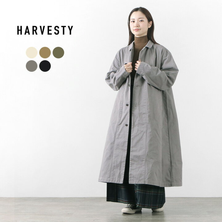 楽天市場】HARVESTY（ハーベスティ） チノクロス オーバーコート  