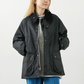 BARBOUR（バブアー） オーバーサイズ ビデイル ワックスジャケット / レディース アウター オイル コート ショート丈 os wax bedale