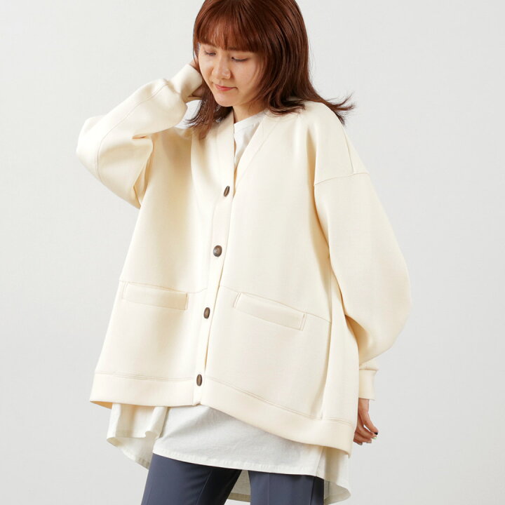 楽天市場】YENN（イェン） スポンディッシュジャージーカーディガン 