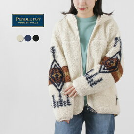 PENDLETON（ペンドルトン） ボアジップフーディー / アウター フードあり 柄 メンズ レディース ユニセックス BOA ZIP HOODIE