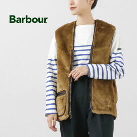 BARBOUR（バブアー） ウォームパイル ウエストコート ジップイン ライナー / メンズ レディース ベスト リバーシブル warm pile waistcoat zip-in liner