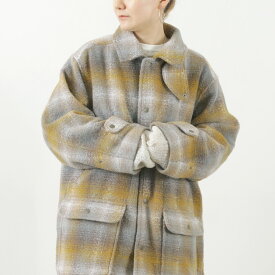 PENDLETON（ペンドルトン） ミドルレングス コート / レディース アウター チェック柄 Middle Length Coat