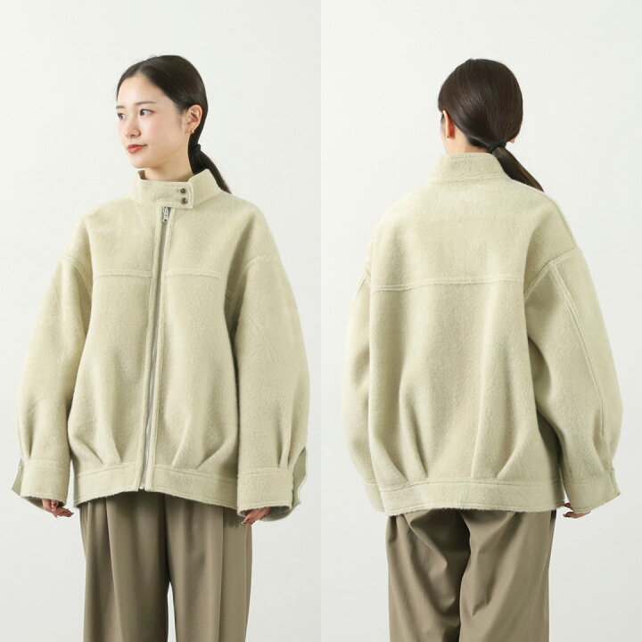 楽天市場】ETRE TOKYO（エトレトウキョウ） リバーシブルボアブルゾン  