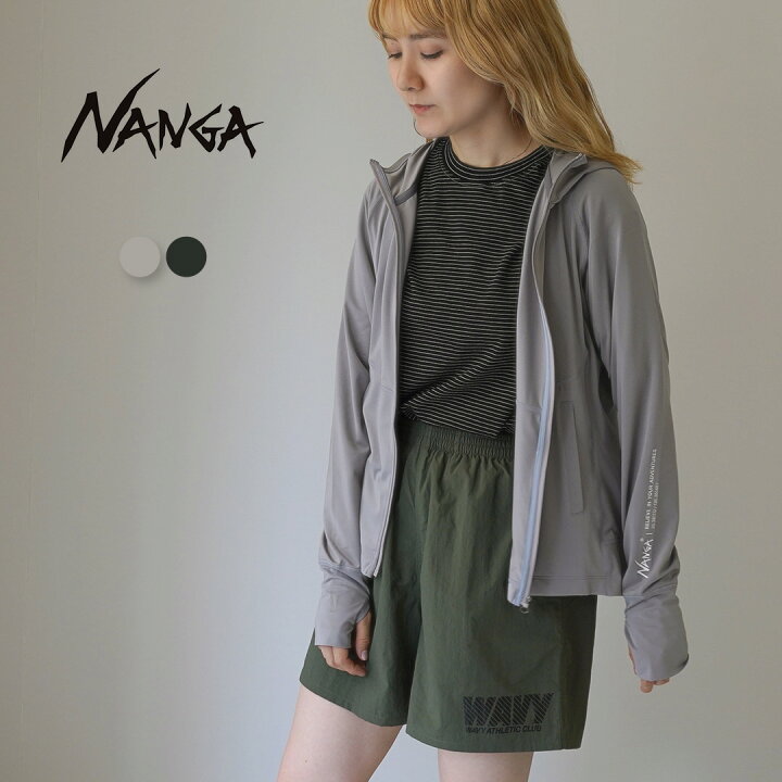 楽天市場】NANGA（ナンガ） ラッシュガード ジップパーカ / レディース 