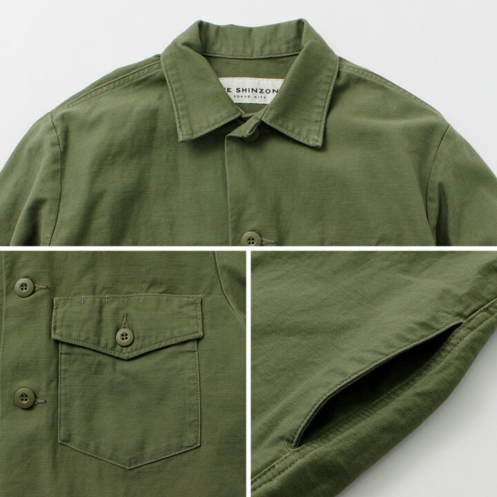 楽天市場】【20％OFF】SHINZONE（シンゾーン） ユーティリティ シャツ 