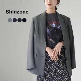 SHINZONE（シンゾーン） クライスラージャケット 23SMSJK02 / レディース テーラード ライトアウター 軽量 薄め オケージョン フォーマル オフィス CHRYSLER JACKET / szes