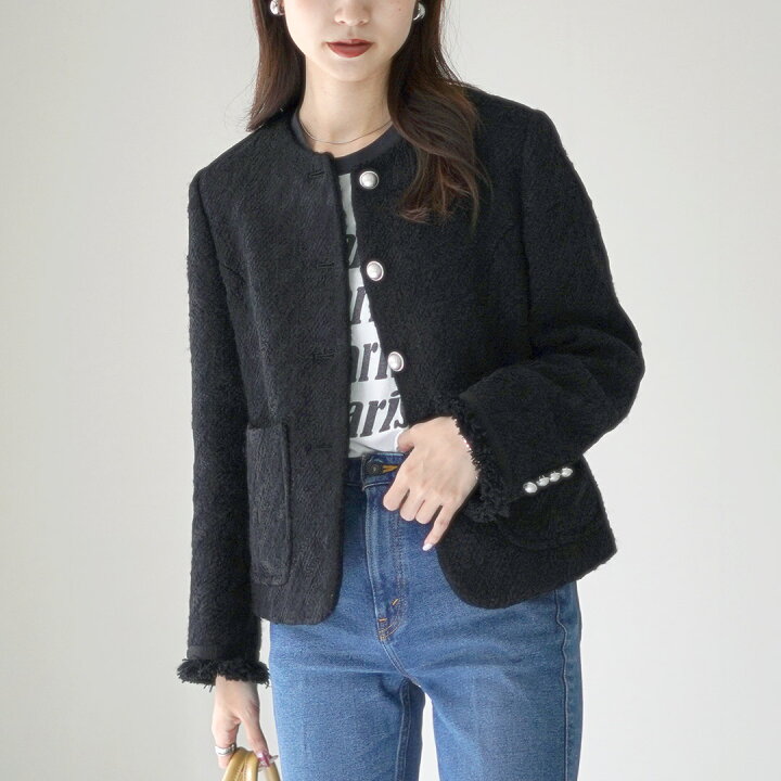 楽天市場】【20％OFF】SHINZONE（シンゾーン） ツイードジャケット 