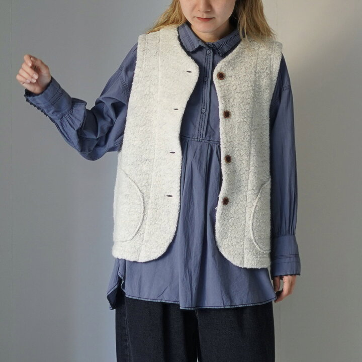 楽天市場】TUMUGU（ツムグ）ウールコットンパイルダブルフェイス  