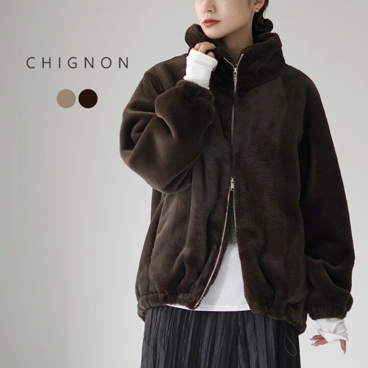 楽天市場】【10％OFFクーポン対象】CHIGNON（シニヨン） ファー 