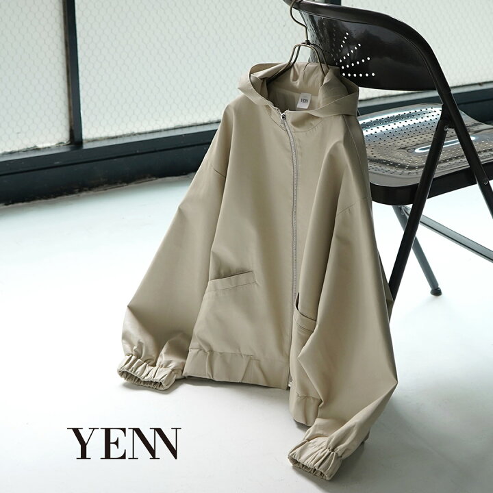 楽天市場】YENN（イェン） フェイクレザー フードジャケット 