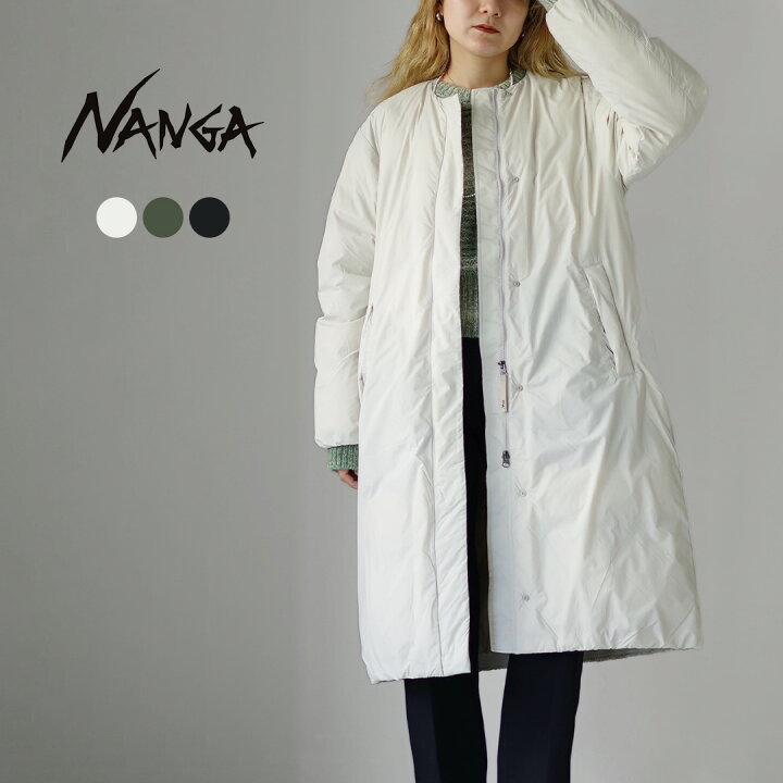 ダウン ダウンジャケット NANGA / ナンガ NO COLLAR DOWN COAT WOMEN ノーカラーダウンコート ウィメンズ レディース  NANGA｜NO COLLAR DOWN COAT(WOMEN)/ノーカラーダウンコート (ウィメンズ) - NANGA(ナンガ) | キナリノモール コート アウター ナンガ  NO COLLAR DOWN COAT レディース