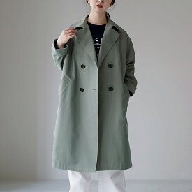 【10％OFFクーポン対象】TICCA（ティッカ） テント トレンチコート 日本製 / レディース ライトアウター 春