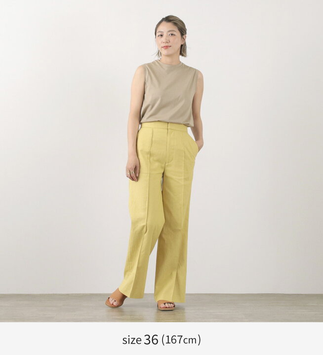 楽天市場】【30％OFF】SHINZONE（シンゾーン） リネン コモンパンツ 