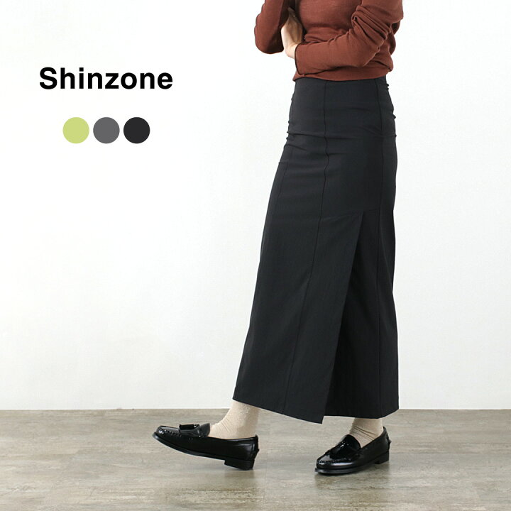 楽天市場】SHINZONE（シンゾーン） サイドスリットスカート 22SMSSK05  