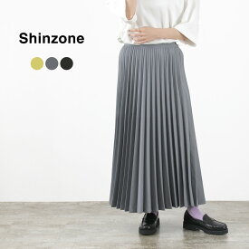 【30％OFFクーポン対象！】SHINZONE（シンゾーン） プリーツスカート / レディース ロング 23SMSSK02 PLEATS SKIRT / sh30