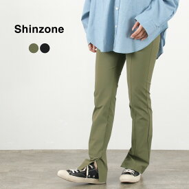 【50％OFF】SHINZONE（シンゾーン） スリットレギンス / レディース レギンスパンツ 10分丈 ストレッチ 伸縮 ナイロン ポリウレタン 日本製 23SMSPA02 SLIT LEGGINGS【セール】