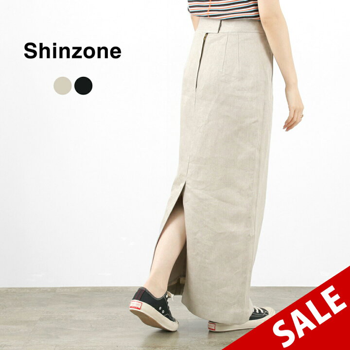 楽天市場】【30％OFF】SHINZONE（シンゾーン） リネン タイトスカート 