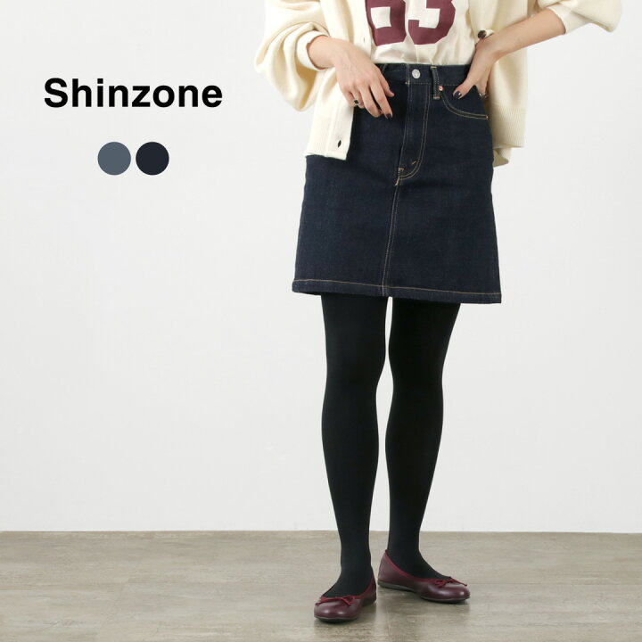 楽天市場】SHINZONE（シンゾーン） デニム ミニスカート / ハイ 