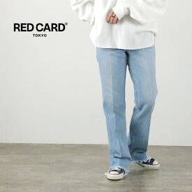 RED CARD（レッドカード） Laura センタークリース フレアデニム / レディース ボトムス パンツ ジーンズ ブーツカット 日本製