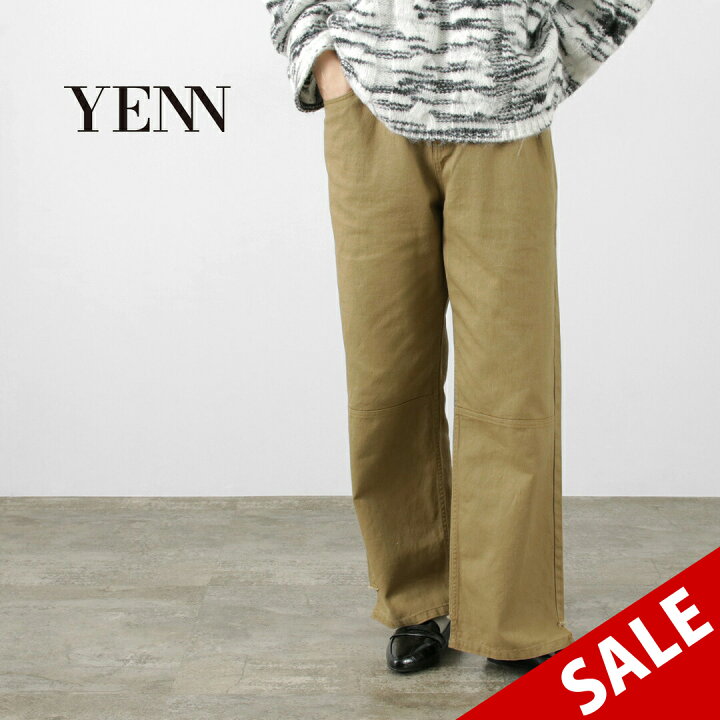 楽天市場】YENN（イェン） ステップ ヘム チノPT / レディース パンツ  