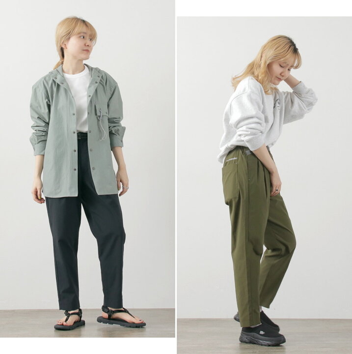 楽天市場】AND WANDER（アンドワンダー） UVカット ストレッチパンツ W 