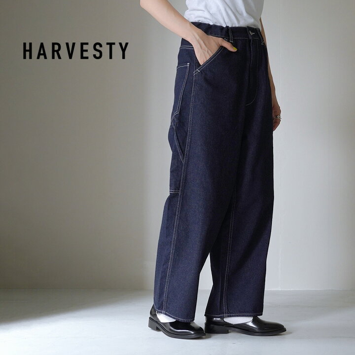 楽天市場】HARVESTY（ハーベスティ） ビッグ ペインターパンツ ワン 
