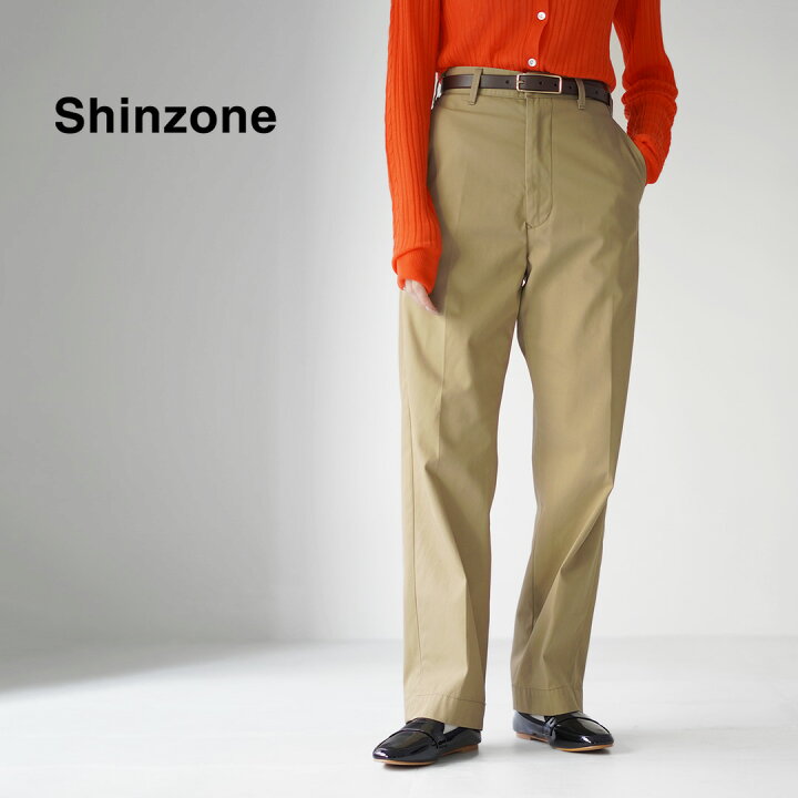 楽天市場】SHINZONE（シンゾーン）ウォッシュド ハイウェスト チノ 