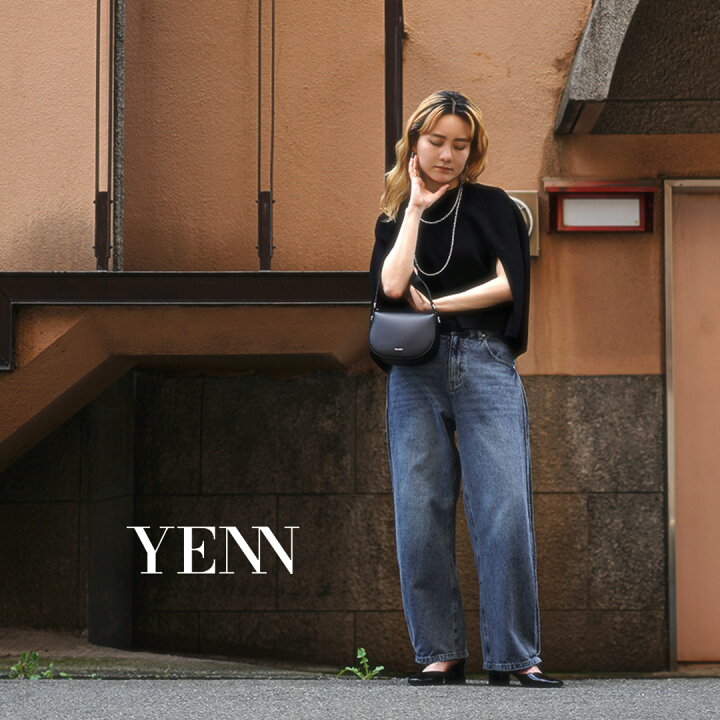 楽天市場】YENN（イェン） サイドプリーツ デニムパンツ / レディース 