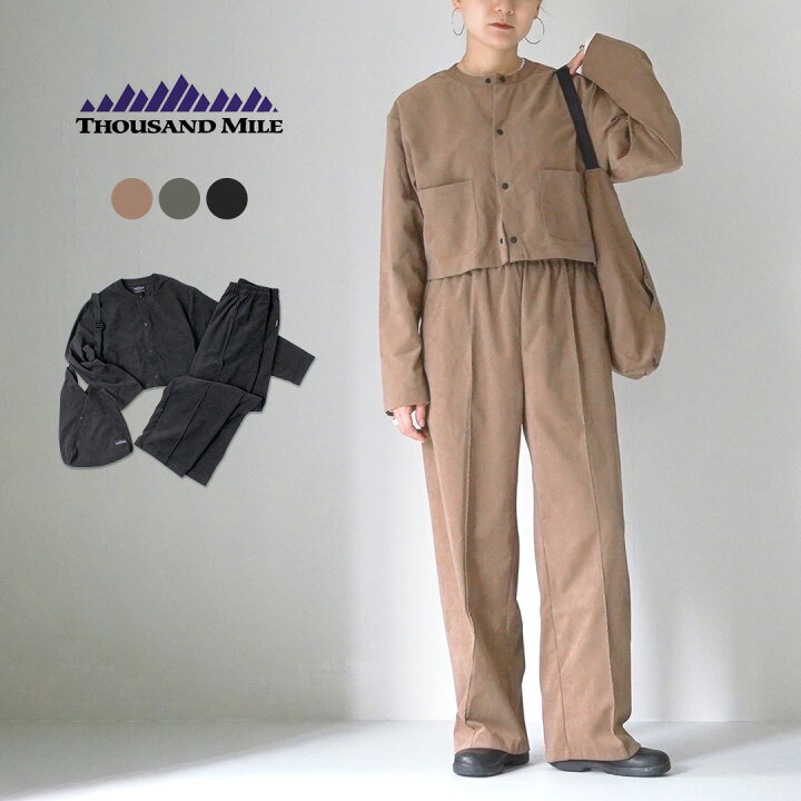 楽天市場】THOUSAND MILE（サウザンドマイル） カーディガン＆ワイド 