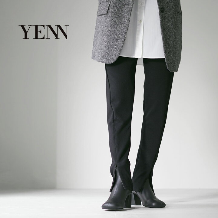 楽天市場】YENN（イェン） フロントスリット レギンス /イージーパンツ 