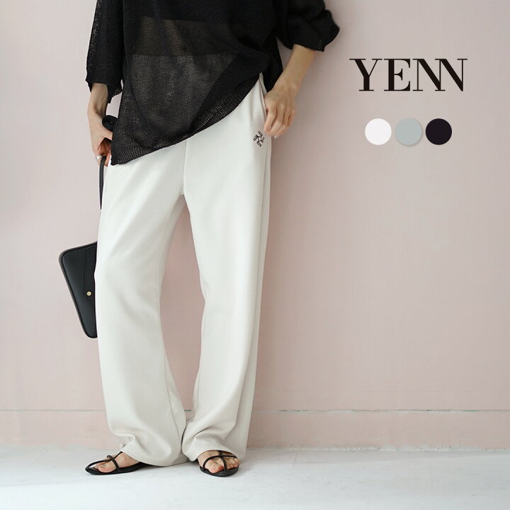 楽天市場】YENN（イェン） Wジャージーパンツ / レディース ボトムス 