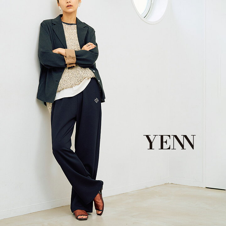 楽天市場】YENN（イェン） Wジャージーパンツ / レディース ボトムス 