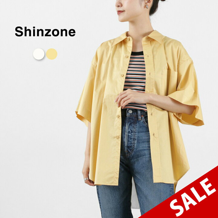 楽天市場】【30％OFF】SHINZONE（シンゾーン） ワイドスリーブ シャツ 