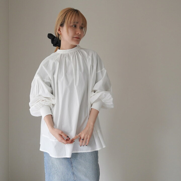 OHGA - Skipper blouse スキッパーブラウス