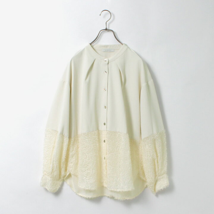 楽天市場】CHIGNON（シニヨン） カットジャガード ブラウス 