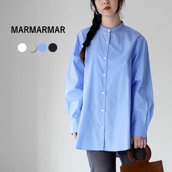 楽天市場】MARMARMAR（マーマーマー） バックギャザー ビッグシャツ 
