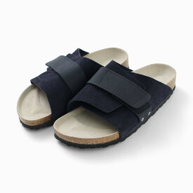 BIRKENSTOCK（ビルケンシュトック） キョート ヌバックレザー スエード / メンズ レディース 靴 シューズ サンダル ベロアレザー ベルクロ 天然皮革 KYOTO NUBUCK LEATHER/SUEDE / sumt